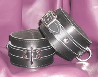 Leather Ankle Cuffs