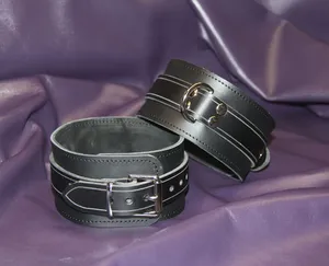 leather bicep cuffs