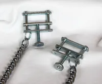 Steel Press Tit Clamps