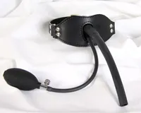 Harness with Inflatable Airway Gag