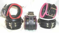 Luxury Leather Wrist Cuffs